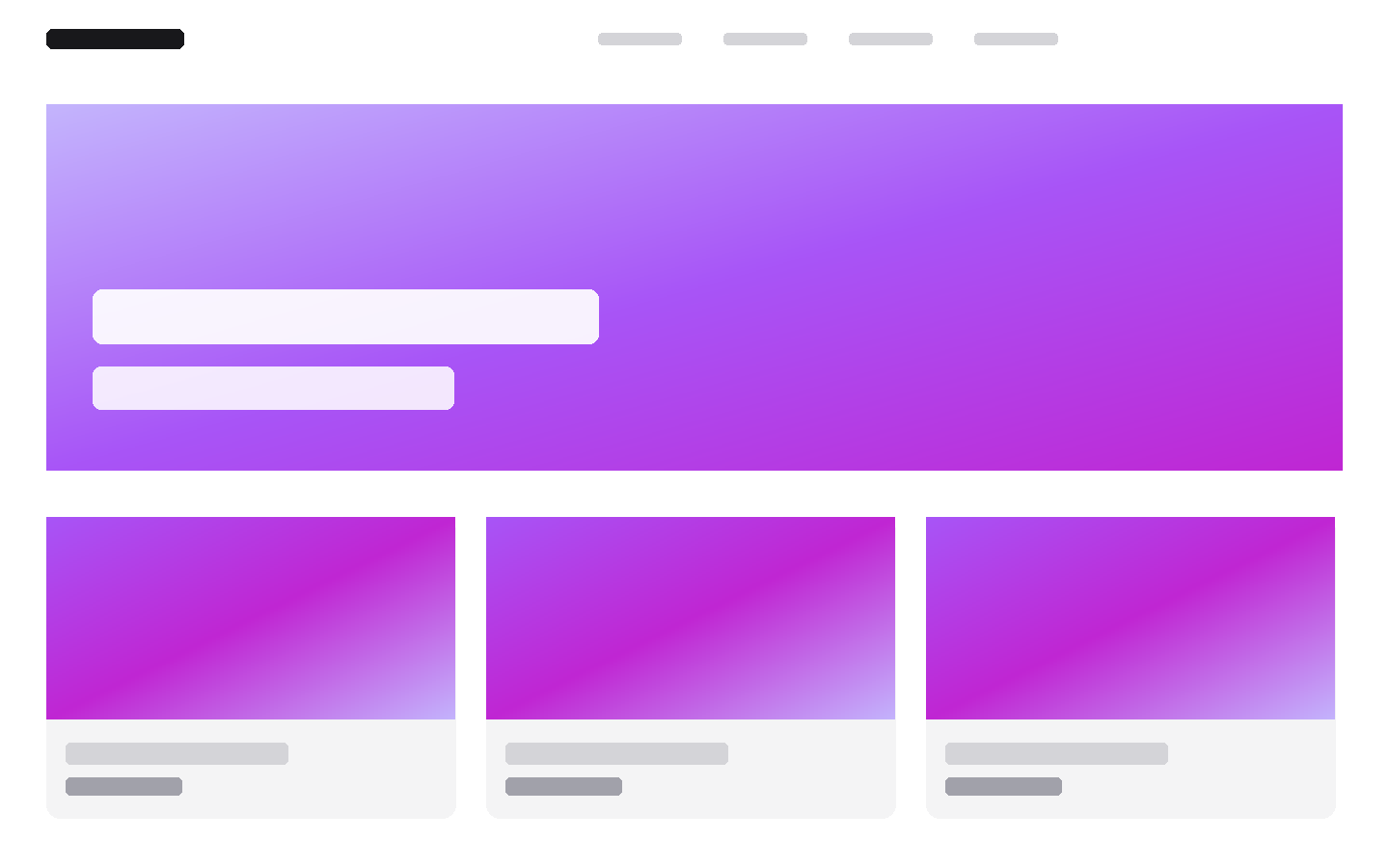 The Verve Studios website, showing full-bleed film with no chrome